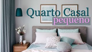 Como Decorar Quarto Casal Pequeno  Por Maryane Nunes [upl. by Valry]