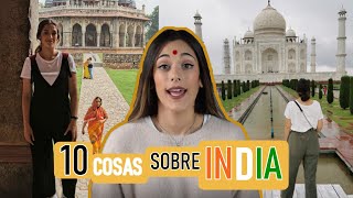 10 COSAS que debes saber si vas a VIAJAR a INDIA [upl. by Georgianna]