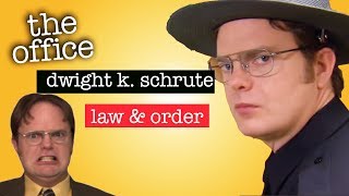 Dwight K Schrute Law amp Order  The Office US [upl. by Anawad934]