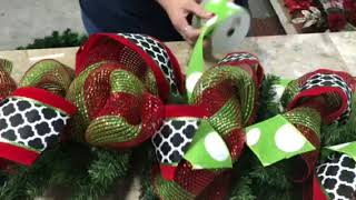 How To Make Your Own Christmas Garland [upl. by Ailad]