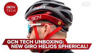 NEW Giro Helios Spherical Cycling Helmet  GCN Tech Unboxing [upl. by Alisha]