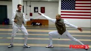 How To Fence The Basics of Fencing Taught by Olympians [upl. by Llehsor]