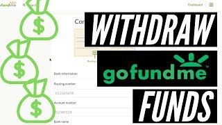 How to Withdraw Funds on GoFundMe [upl. by Middleton]