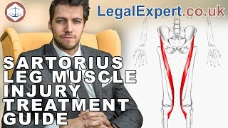 Sartorius Leg Muscle Injury Treatment Guide  2021  UK [upl. by Llarret]