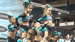 Cheer Extreme Raleigh Tiny Turtles 2015 Showcase [upl. by Flemming743]