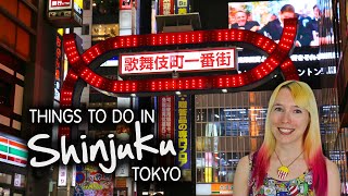 Things to do in SHINJUKU Tokyo Japan 🌆 [upl. by Terr341]