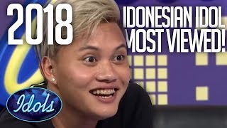 5 MOST POPULAR INDONESIAN IDOL JUNIOR AUDITIONS FROM 2018  Idols Global [upl. by Colwell508]