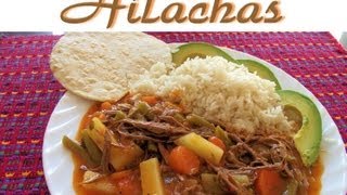 Receta de Hilachas Guatemala [upl. by Cchaddie204]