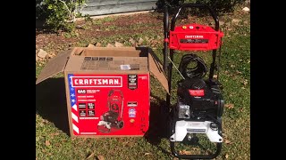 Craftsman Pressure Washer [upl. by Anibur]