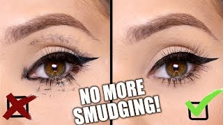 STOP Eyeliner amp Mascara SMUDGING  8 SIMPLE TRICKS  BEAUTY HACKS [upl. by Nyltiac]