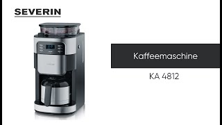 SEVERIN Kaffeemaschine KA 4812 [upl. by Alemrac]