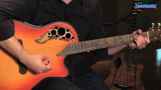 Ovation Adamas 2081WT Acousticelectric Guitar Demo  Sweetwater Sound [upl. by Belding987]