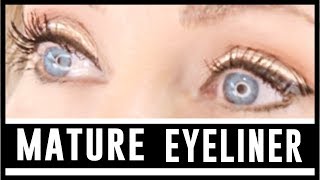 Over 50 Makeup Tutorial  EYELINER [upl. by Reginnej]