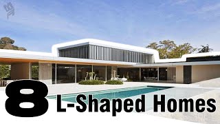 8 Modern LShaped Houses You Will Admire [upl. by Aicerg]