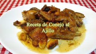 Conejo al ajillo receta original [upl. by Nolte606]