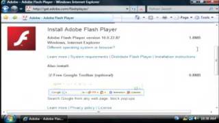 How to Download amp Install Adobe Flash Player [upl. by Rebak544]