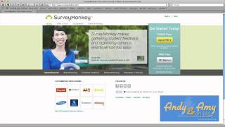 Survey Monkey Tutorial [upl. by Eittod]