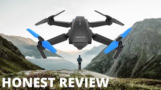 ZeroX Swift Foldable 720p HD Drone  An Honest Review [upl. by Analla]