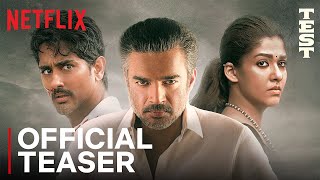 TEST  R Madhavan Nayanthara Siddharth Meera Jasmine  Official Teaser  Netflix India [upl. by Tanney]