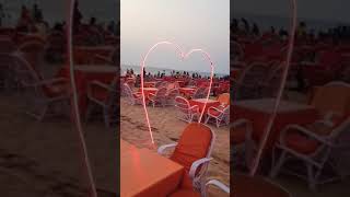 Goa beach day view Calangute beach year 2022 [upl. by Jody]