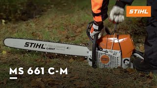 Die STIHL Motorsäge MS 661 CM  Langfassung [upl. by Lebazej133]