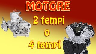 Il motore a 2 e a 4 tempi [upl. by Modnar]