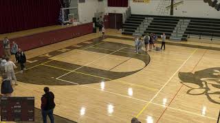 Clymer Central High School vs Westfield NY Womens Varsity Basketball [upl. by Griffin578]