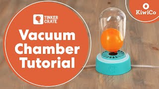 How to Make a Vacuum Chamber  Tinker Crate Project Instructions  KiwiCo [upl. by Henrik162]