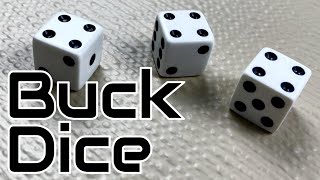 How to Play Buck Dice  dice games [upl. by Enirual]