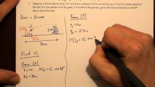 2D Kinematics Projectile Motion [upl. by Ajak]