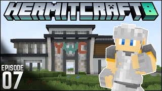 YWC Headquarters  Hermitcraft 8  Ep 7 [upl. by Alard990]