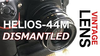 HELIOS 44M LENS TEARDOWN AND REPAIR [upl. by Greff903]