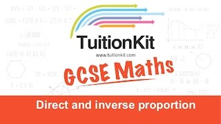 Direct and Inverse Proportion [upl. by Dion]