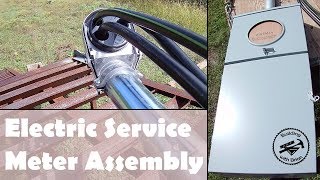 04 Service Entrance Power Pole Assembly [upl. by Thorvald]