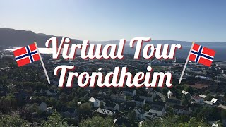 Virtual Tour of Trondheim Norway [upl. by Alhan487]