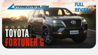 2021 Toyota Fortuner 24 G 4x2 AT  Full Review [upl. by Egnalos]