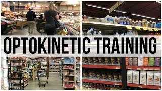 Busy Grocery Store Optokinetic Training 330 [upl. by Aicekal]