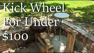 Thorough Tutorial  Making A Potters Kick Wheel [upl. by Jourdan548]