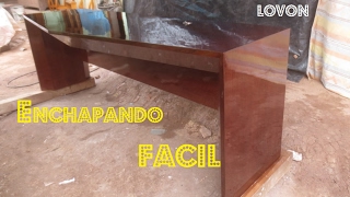 REVESTIR O ENCHAPAR Aglomerados FACIL  Luis Lovon [upl. by Yssor]