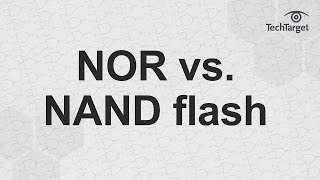 NOR vs NAND Flash Memory [upl. by Mapes]