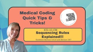 ICD10 Sequencing Rules Explained [upl. by Elmo]