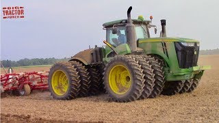 Big TRACTORS Working Spring Tillage [upl. by Marya872]