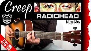 CREEP 😵  Radiohead  GUITAR Cover  MusikMan N°143 [upl. by Ormand937]