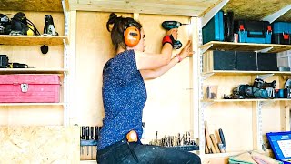 18 Easy Tool ShedWorkshop Organization Ideas for BEGINNERS [upl. by Annayar]