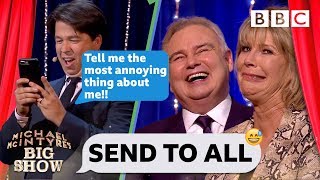 Eamonn Holmes bathroom secrets revealed 😂🚽 by Michaels hilarious text  Send To All [upl. by Beckie]