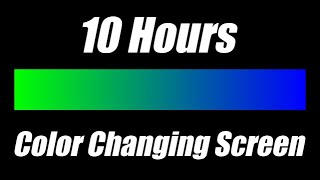 Color Changing Mood Led Lights  Blue Green Screen 10 Hours [upl. by Sankey]