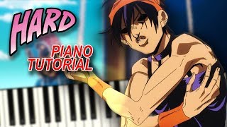 Torture Dance from JoJos Bizarre Adventure Golden Wind  Piano Tutorial [upl. by Stiruc915]