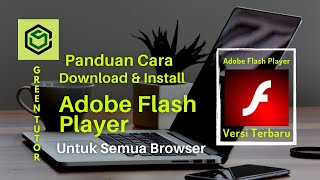 Adobe Flash Player  Download Dan Install Tutorial [upl. by Ylak]