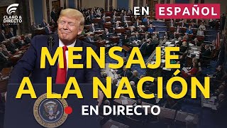 🔴 EN VIVO Y EN ESPAÑOL El presidente Trump con mensaje a la nación en el Congreso  4325 [upl. by Thorfinn339]