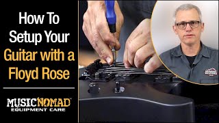 Guitar Setup with FLOYD ROSE in Full DetailEntire Process StepbyStep for Electric Guitars [upl. by Ewald334]